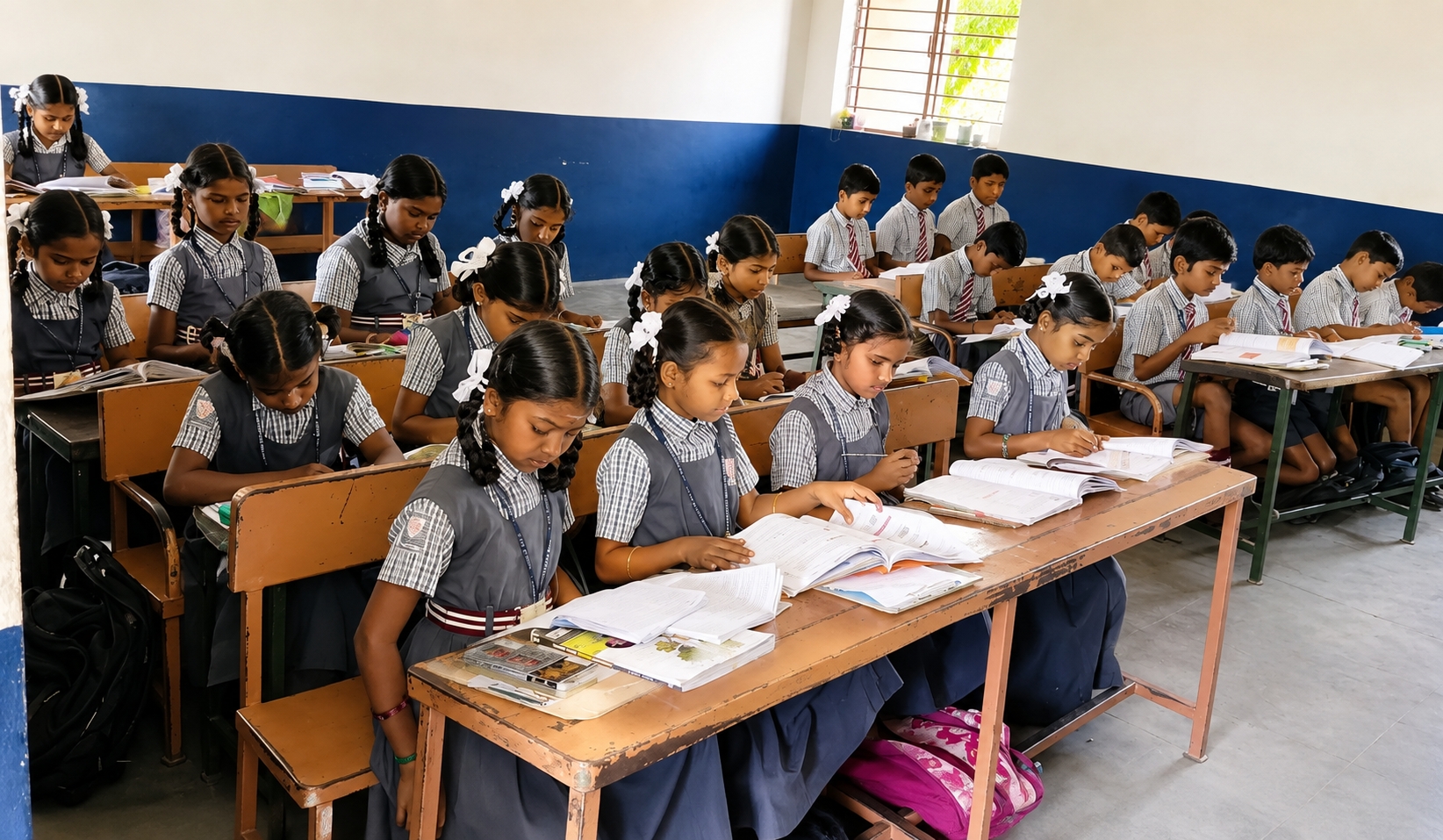 Spacious and Well-Ventilated Classrooms